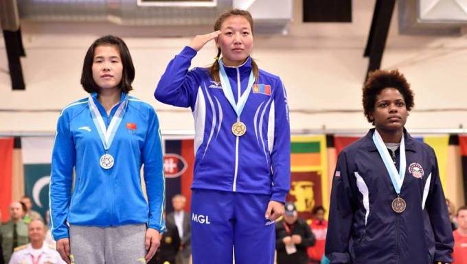Mongolia Continues to Lead in CISM Wrestling After Day Two